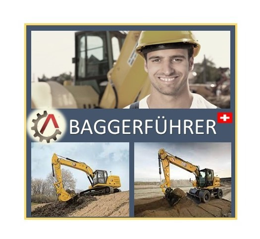 Baggerführer / Baumaschinist 100% (CH-Kt. Zug) - per sofort