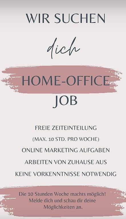 Homeoffice Job