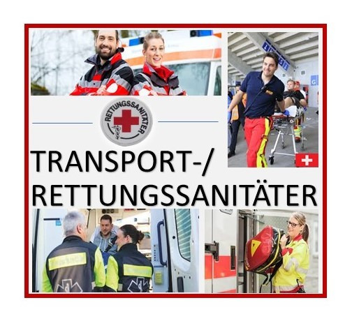 Transportsanitäter/Rettungssanitäter 20-100% (CH-Kt. ZH/BE)