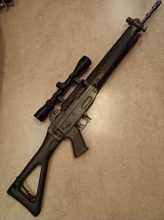 Occasion: Zielfernrohr 3-9x40, Set Stgw / Fass 90