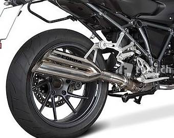  Endschalldämpfer Auspuff Cobra Powershots BMW R 1200 RS