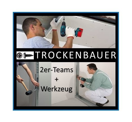 Trockenbauer-Teams CH-Kt. Bern - per sofort