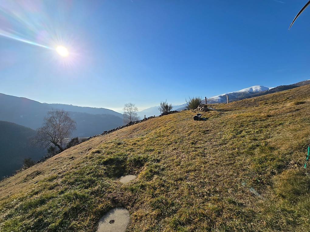 Kleines Bauernhaus in abgelegener, sonniger Lage