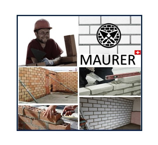 Maurer 100% (CH-Deutsch-Schweiz) - per sofort/laufend