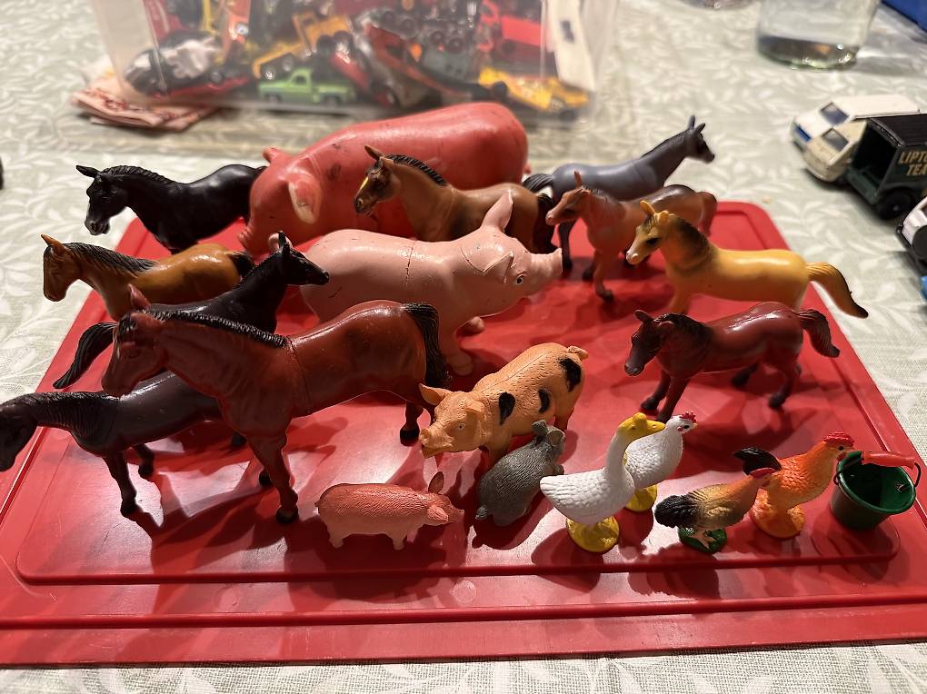 Bauernhof Spielzeugtiere