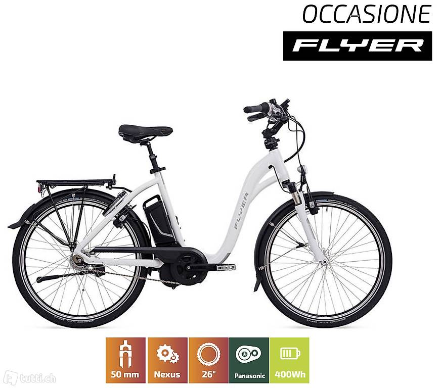  Flyer C5.1 (city e-bike ebike bici bicicletta elettrica)