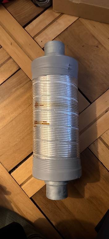 Autoterm Schalldämpfer für Warmluftrohr, 60mm