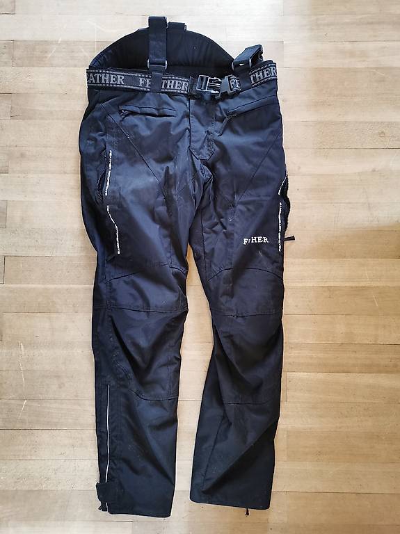 Motorradhose von Feather in Grösse XL