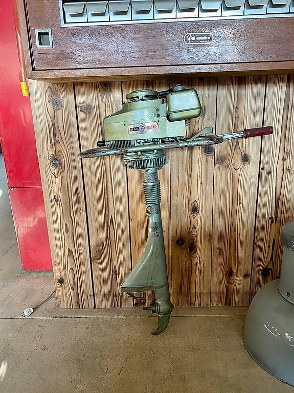 Oldtimer Boots Motor