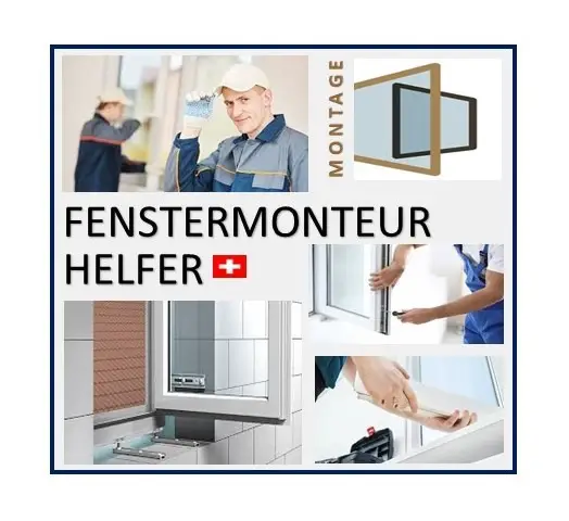 Fenstermonteur-Helfer (CH-Kt. Aargau) - per sofort