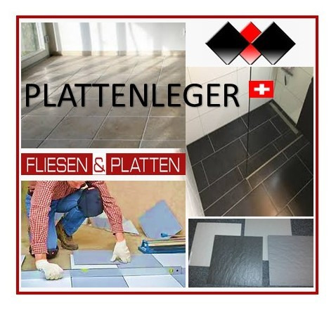 Plattenleger 100% (CH-Kt. ZH/SG/BS) - per sofort/laufend