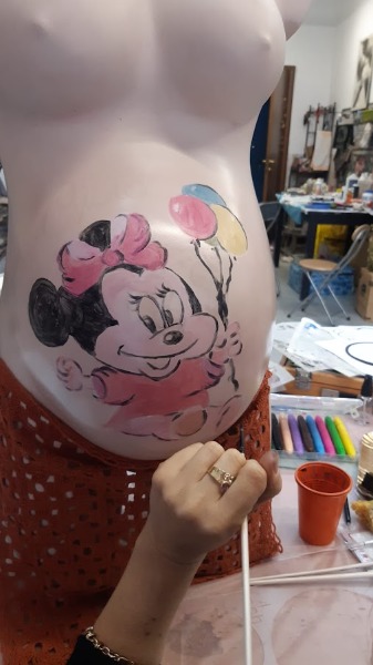 corso belly painting