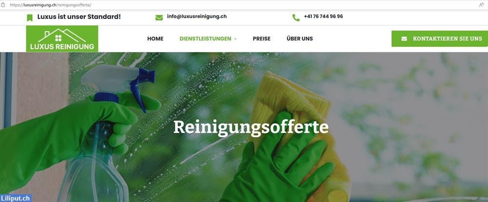 Gratis Reinigungs-Offerte mit Abnahmegarantie